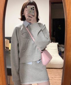 秋のドレス一式を備えたプレッピー スタイルの衣装